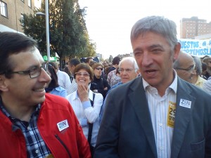 Koldo Martínez con Carlos Nieto 