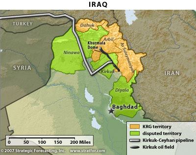 Kurdistán Iraqui. Clic para agrandar